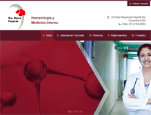 Tablet Screenshot of hematomty.com